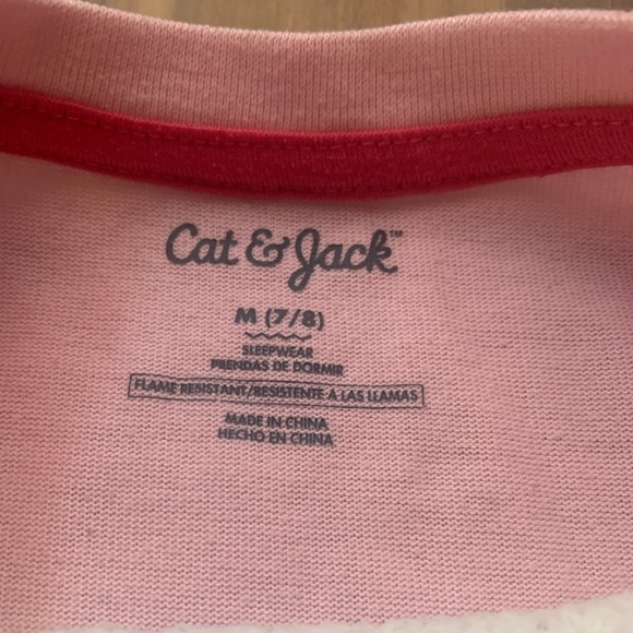 Girls Cat&Jack Pajama Gown - Picture 4 of 6